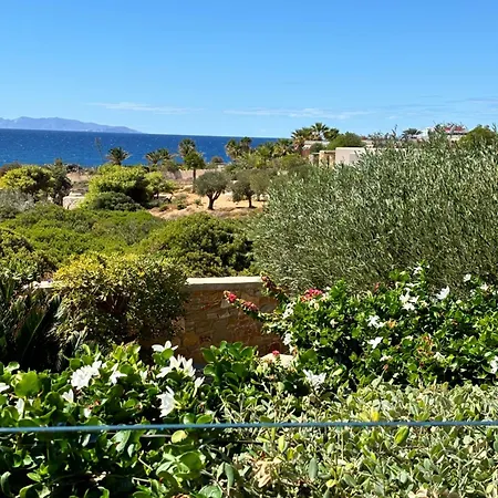 House By The Beach,next To Village,sunset View